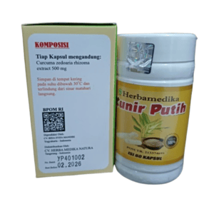 Cek Halal Herbamedika Kunir Putih BPOM