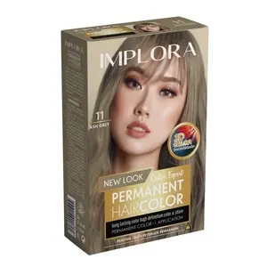 Cek Halal Implora Hair Color Ash Grey - 11 BPOM