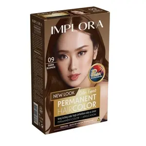 Cek Halal Implora Hair Color Dark Blonde - 09 BPOM