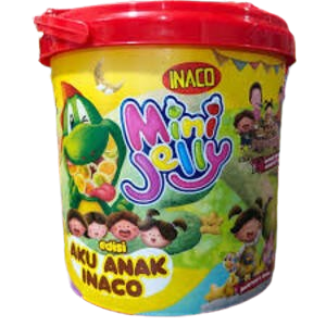 Cek Halal Inaco Jeli Aneka Rasa (Stroberi, Leci, Mangga, Melon, Anggur, Nanas, Jeruk) dengan Nata De Coco BPOM