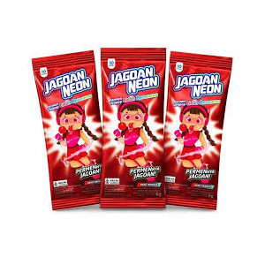 Cek Halal Jagoan Neon Permen Lollipop Aneka Rasa (Stroberi,Mangga,Anggur) BPOM