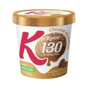 Cek Halal Kaluli 130 Es Krim Rasa Kopi Arabika dengan Gula Merah BPOM