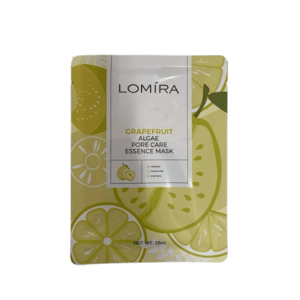 Cek Halal Lomira Grapefruit Algae Pore Care Essence Mask BPOM
