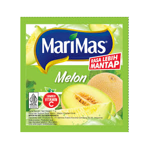 Cek Halal Marimas Minuman Serbuk Rasa Melon Melon Flavoured Powder Drink BPOM