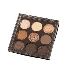 Cek Halal Mgl 9 Color Eyeshadow Palette - Button 05 BPOM