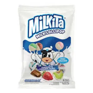 Cek Halal Milkita Permen Susu Lollipop Rasa Melon BPOM