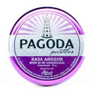 Cek Halal Pagoda Pastiles Rasa Anggur BPOM