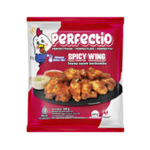 Cek Halal Perfectio Sayap Ayam Berbumbu (Spicy Wings) BPOM