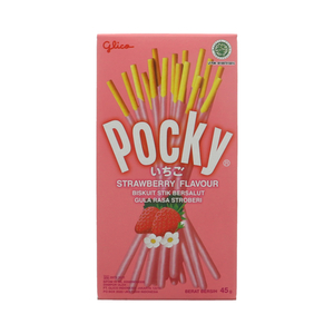Cek Halal Pocky Biskuit Stik Bersalut Gula Rasa Stroberi BPOM