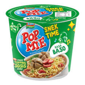 Cek Halal Pop Mie Mi Instan Cup Mini Rasa Baso BPOM