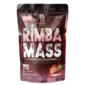 Cek Halal Rimbalife Rimbamass Pangan Tambahan Untuk Olahragawan Berbasis Protein Rasa Stroberi BPOM