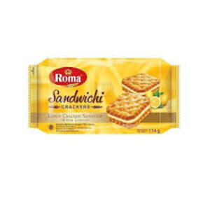 Cek Halal Roma Krekers Sandwich Krim Lemon BPOM