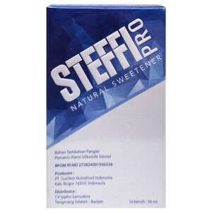 Cek Halal Steffipro Bahan Tambahan Pangan Pemanis Alami Glikosida Steviol BPOM