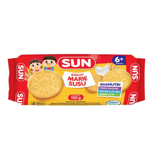 Cek Halal Sun Makanan Pendamping ASI Kudapan Biskuit Marie Susu Untuk Bayi Usia 6-12 Bulan BPOM