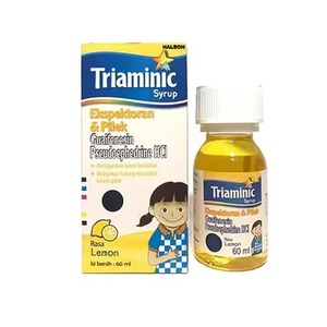Cek Halal Triaminic Ekspektoran & Pilek (Rasa Lemon) BPOM