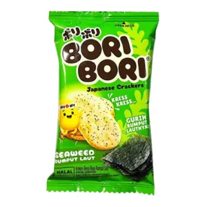 Cek Halal Bori Bori Krekers Beras Rasa Rumput Laut BPOM