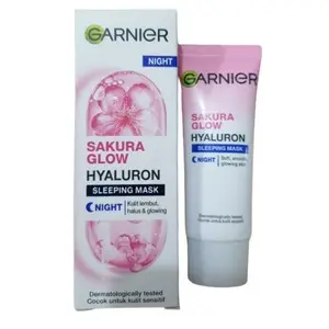 Cek Halal Garnier Sakura Glow Ceramide Sleeping Mask Night BPOM