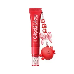 Cek Halal Glad2glow Brightening Lip Serum Cherry Pop (Red) BPOM