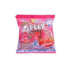 Cek Halal Jujujoy Jeli Bentuk Piramida Rasa Stroberi BPOM