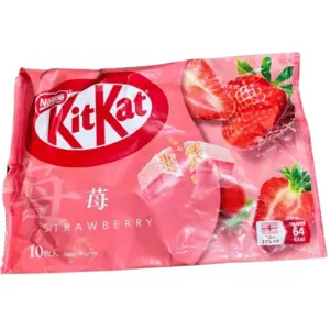 Cek Halal Kitkat Wafer Salut Rasa Stroberri (Strawberry Wafer) BPOM