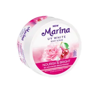 Cek Halal Marina UV White Body Scrub - Nourish & Bright BPOM