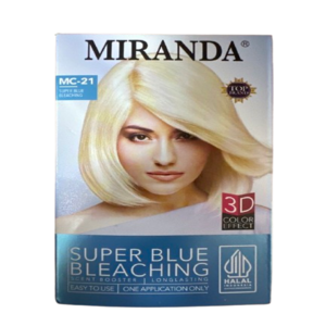 Cek Halal Miranda Hair Color MC-21 Super Blue Bleaching BPOM