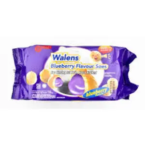 Cek Halal Nissin Sus Kering Isi Krim Rasa Bluberi (Walens Blueberry Flavour Soes) BPOM