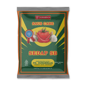 Cek Halal Sedap SB Saus Rasa Cabe BPOM
