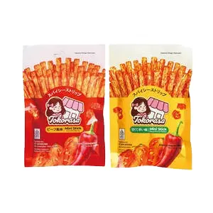 Cek Halal Tokorasa Olahan Tepung Siap Konsumsi Rasa Manis Pedas (Latiao Flat Stick) BPOM