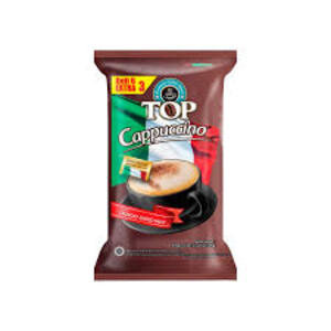 Cek Halal Top Minuman Serbuk Kopi Instant Rasa Cappuccino BPOM