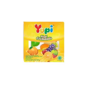 Cek Halal Yupi Minimonz 3D Kembang Gula Lunak Jeli Aneka Rasa (Nanas, Stroberi, Jeruk, Blackberry) BPOM