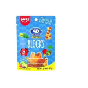 Cek Halal Amos 4D Permen Lunak Jeli Bentuk Robot (Gummy Robot) BPOM