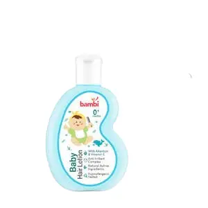 Cek Halal Bambi Baby Hair Lotion With Allantoin & Vitamin E BPOM