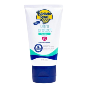 Cek Halal Banana Boat Ultra Protect Faces Sunscreen Lotion SPF 50 PA ++++ BPOM