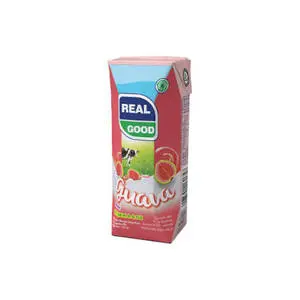 Cek Halal Cek Halal Real Good Minuman Mengandung Susu Rasa Jambu Biji (Guava) BPOM BPOM