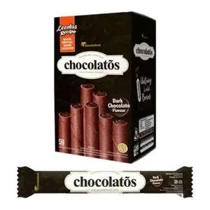 Cek Halal Chocolatos Wafer Roll Dengan Krim Rasa Cokelat Mede BPOM