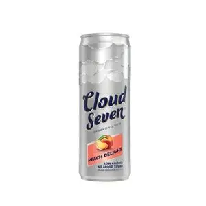Cek Halal Cloud Seven Minuman Beralkohol Golongan A Berkarbonasi Rasa Buah Persik (Mengandung Alkohol +- 4,8% vv) BPOM