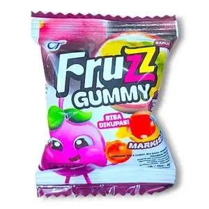 Cek Halal Fruzz Kembang Gula Lunak Jeli Rasa Apel BPOM