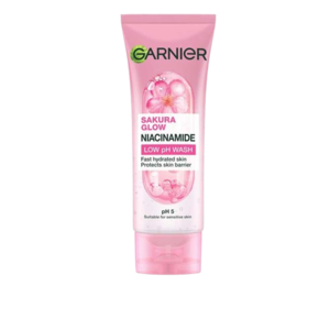 Cek Halal Garnier Sakura Glow Niacinamide Low pH Wash BPOM