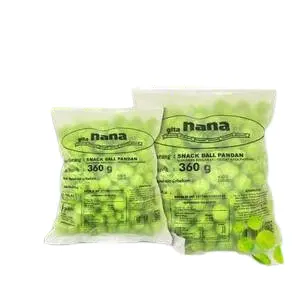 Cek Halal Gitanana Makanan Ringan Ekstrudat Rasa Pandan ( Snack Ball Pandan ) BPOM