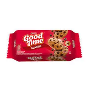 Cek Halal Good Time Kukis Cokelat Dengan Cokelat Chips BPOM
