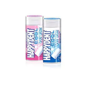 Cek Halal Happydent Cool White Permen Karet Rasa Tutti Frutti BPOM