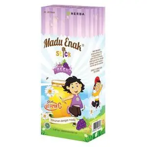 Cek Halal Herba Minuman Madu Stick Rasa Anggur BPOM