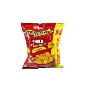 Cek Halal Jacknjill Piattos Makanan Ringan Kentang Rasa Barbekue (Barbeque) BPOM