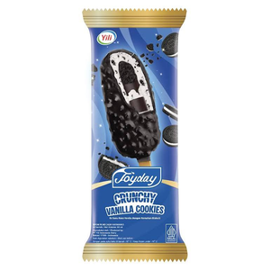 Cek Halal Joyday Es Susu Rasa Vanila dengan Remahan Biskuit (Crunchy Vanilla Cookies) BPOM