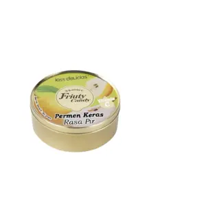 Cek Halal Kissdelicias Kembang Gula Keras Rasa Buah Pir (Fruit Candy Pear Flavor) BPOM