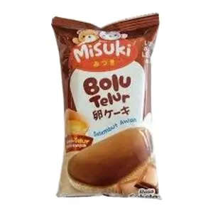 Cek Halal Misuki Bolu Telur Bentuk Pisang Rasa Cokelat BPOM