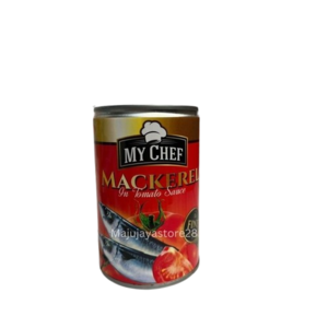 Cek Halal My Chef Makarel dalam Saus Tomat BPOM