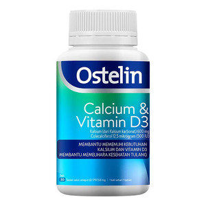 Cek Halal Ostelin Calcium & Vitamin D3 BPOM