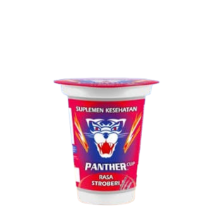 Cek Halal Panther Cup Rasa Stroberi BPOM